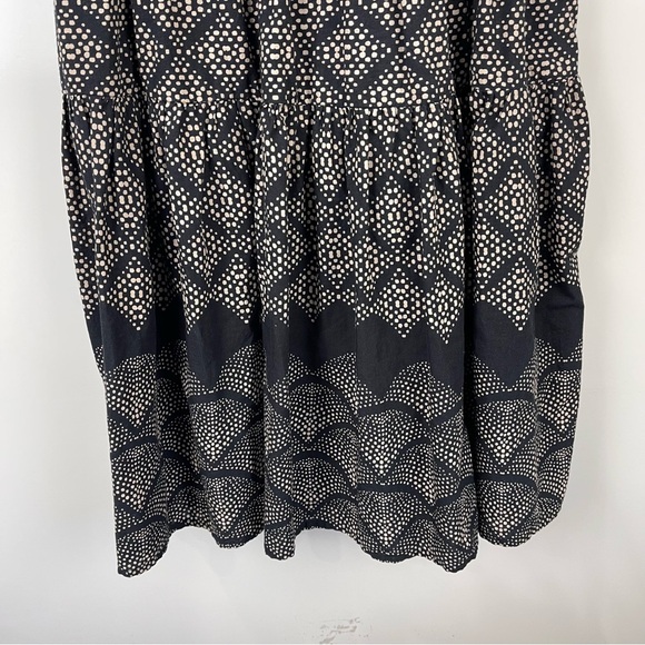 Michael Stars Alejandra Smocked Maxi Dress Sleeveless Pockets Women's Size XS - Picture 6 of 10